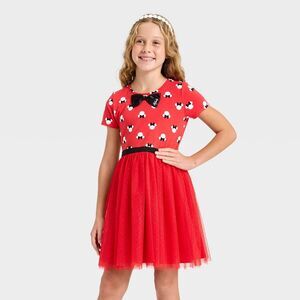 Disney Minnie Mouse Tulle Dress - Girls size Medium (8) NEW